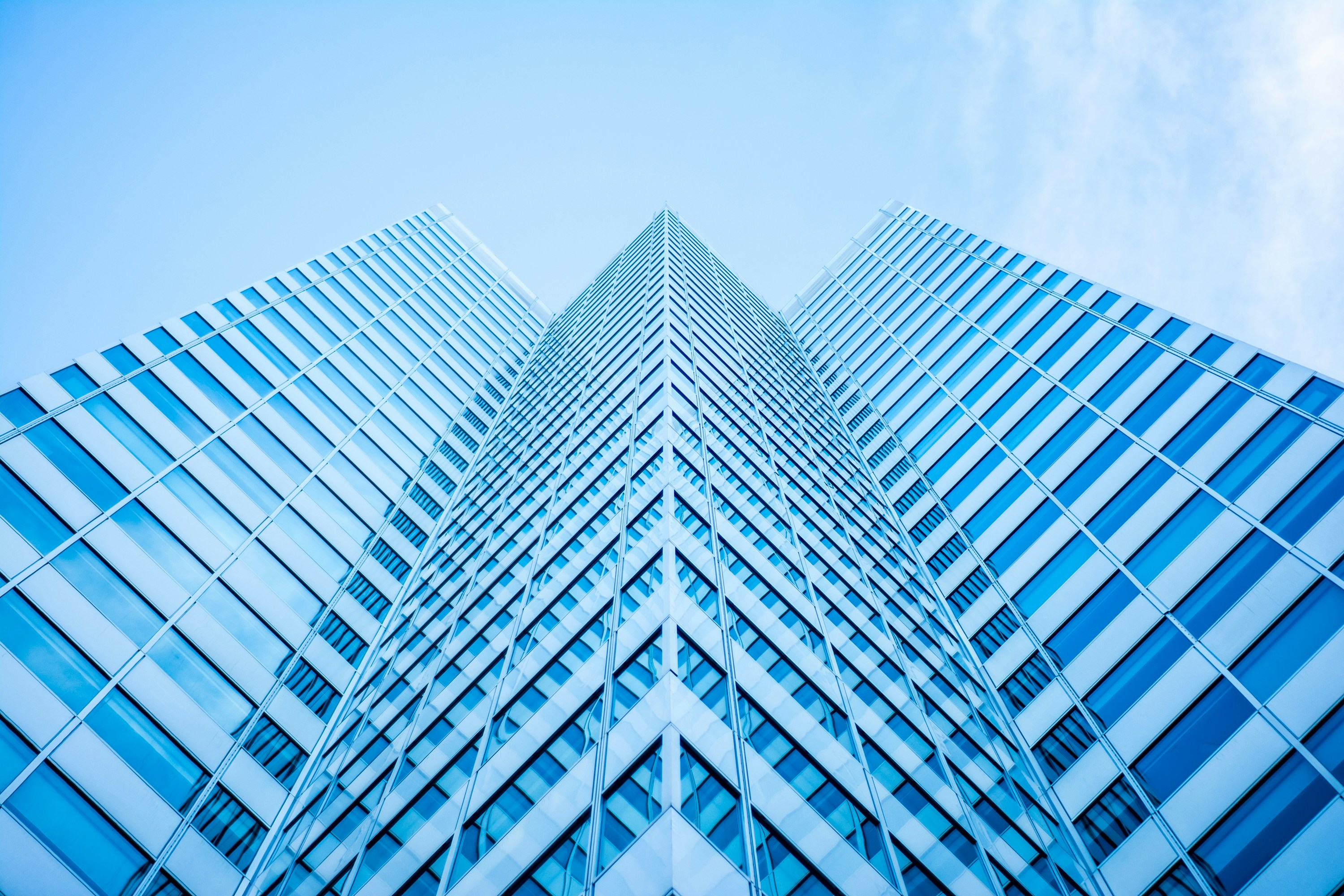 Light Blue Buildings